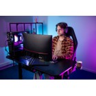 2E Gaming Стіл комп'ютерний OTOROSHI, 120х60x75см, чорний