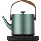 CATLER Електрочайник 0.6л, Strix, заварник, нерж. сталь, підтримка температури, сенс. керув., темно-зелений