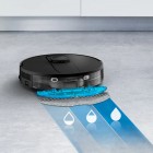 Rowenta Робот-пилосос миючий X-Plorer Serie 135+ Standart, 5000ПаВт, h=9.5см, 0.28л, конт пил -0.29л, вода - вологе прибирання, самоочистка, автон. робота до 120хв, чорний