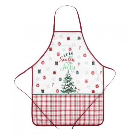 Фартух Ardesto Christmas Tree 60х80см, 100% поліестер, зелен