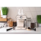 ARDESTO Кавоварка FCM-E15BG - 1050 Вт/ріжкова/ резервуар 1.2 л./бежевий+метал