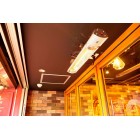 Neo Tools Інфрачервоний обігрівач, 2000 Вт, 18м2, 2 рівні потужності, пульт, 62.2х10.5х7.2 см, IP65