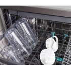 Gorenje Блендер стаціонарний 1000Вт, чаша-750мл, подрібнювач, білий-нерж