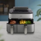 Мультипіч Philips Ovi Dual Steam 2750Вт, чаша-3+6л, сенсорне управл., 12 авто. программ,  пластик/метал