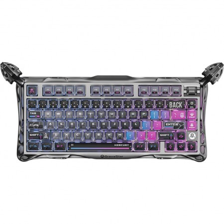 Клавіатура механічна GravaStar Mercury K1 Pro 80keys, GravaS