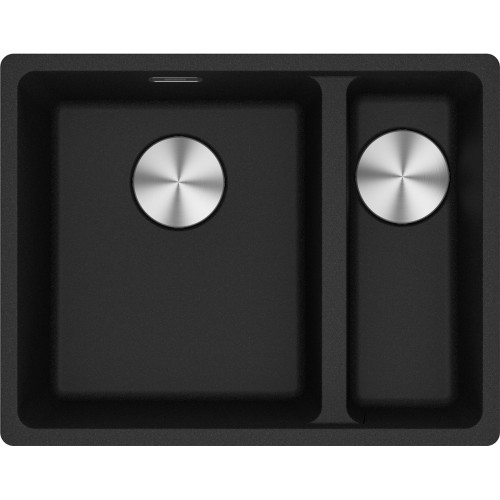 Franke Мийка кухонна Maris, фраграніт, прямокутник, без крила, 553х433х200мм, чаша - 1.5, під стільницю, MRG 160, онікс