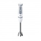 Braun Блендер заглибний, 1000Вт, 3в1, чаша-600мл, біло-сірий