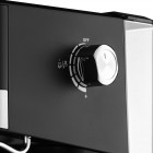 ARDESTO Кавоварка рожкова 1.5л, мелена, ручний капучинатор, сенсорне керування, чорно-сріблястий