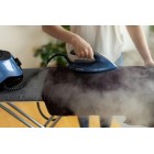 Праска-парогенератор Gorenje, 3000Вт, 1500мл, паровий удар -160гр, дисплей, керам. підошва, синій