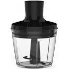 Блендер Tefal Quickchef 1000 Вт HB659838 Чорний/Сріблястий