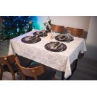 ARDESTO Скатертина Shine 140х180см, 100% поліестер, золотавий