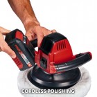 Einhell Шліфмашина полірувальна CE-CB 18/254 Li - Solo, PXC акум, d254 мм, 18В (без АКБ і ЗП) Einhell Шліфмашина полірувальна CE-CB 18/254 Li - Solo, PXC акум, d254 мм, 18В (без АКБ і ЗП)