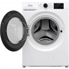 Gorenje Пральна машина фронтальна, 8кг, 1200, A+++, 55см, дисплей, інвертор, пара, Wi-Fi, білий