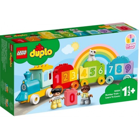 LEGO Конструктор DUPLO Поїзд з цифрами - вчимося рахувати 10