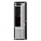 2E Корпус S613ARGB-400, з БЖ 2E 400W-SFX, 1xUSB3.0, 1хUSB Type-C, 1x80мм, Micro ATX/ Desktop, чорний
