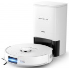 Rowenta Робот-пилосос миючий X-Plorer Serie 140+ Total Care, 5000ПаВт, h=9.5см, 0.29л, конт пил -0.28л, вода - вологе прибирання, автон. робота до 120хв, самоочистка, білий