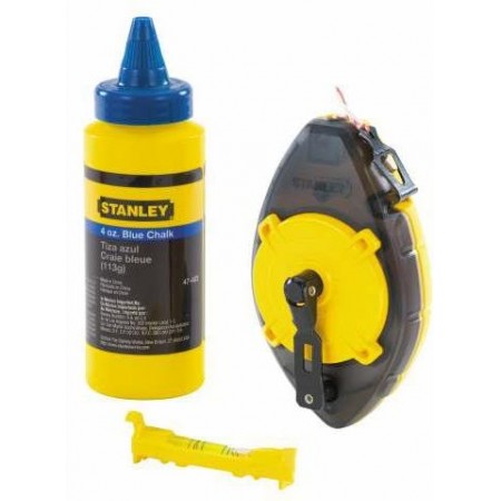 Stanley Шнур розмічальний PowerWinder, 30м, до 45г крейди, +