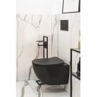 Deante Інсталяційна система Peonia 6 в 1, чорна Deante Інсталяційна система Peonia 6 в 1, чорна