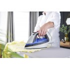 Russell Hobbs Праска Easy Store Pro, 2400Вт, 320мл, паровий удар -180гр, постійна пара - 45гр, зберігання шнура, керам. підошва, біло-синій Russell Hobbs Праска Easy Store Pro, 2400Вт, 320мл, паровий удар -180гр, постійна пара - 45гр, зберігання шнура, керам. підошва, біло-синій