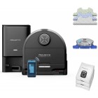 Rowenta Робот-пилосос миючий X-Plorer Serie 240+ AI Animal & Allergy, 8000ПаВт, h=9.7см, 0.22л, конт пил -0.35л, автон. робота до 120хв, чорний