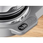 Kenwood Кухонна машина Titanium Chef Baker, 1200Вт, чаша-метал, корпус-метал, насадок-7, вбудовані ваги, дисплей, срібний