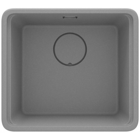 Deante Мийка кухонна Momi, граніт, квадрат, без крила, 500х4