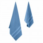 ARDESTO Набір рушників махрових Splendid 50х90см, 70х140см, 2шт, 100% бавовна, блакитний