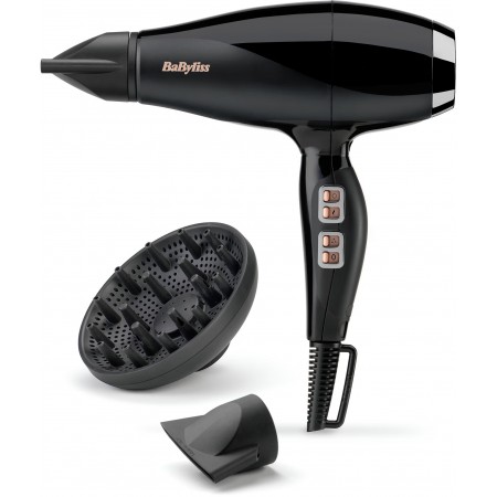 BaByliss Фен Air Power Pro, 2300Вт, 3 режими, дифузор, іоніз