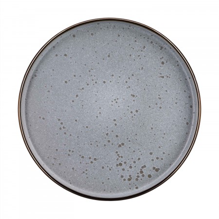 ARDESTO Тарілка обідня Fasano, 26см, кераміка, сірий
