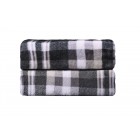 ARDESTO Плед Flannel, 200х220см, клітинка сіра, 100% поліестер ARDESTO Плед Flannel, 200х220см, клітинка сіра, 100% поліестер