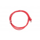 2E Cat 5e, UTP, RJ45, 26AWG ,7/0.16 CCA, 1.50 m, PVC, Red