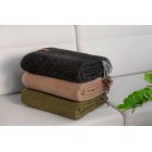 ARDESTO Плед Leonardo Doubleface, 140x200см, 100% вовна, хакі-шоколад ARDESTO Плед Leonardo Doubleface, 140x200см, 100% вовна, хакі-шоколад