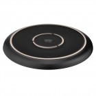 Тарілка обідня Ardesto Bolzano, 26.6см, кераміка, чорно-зелений