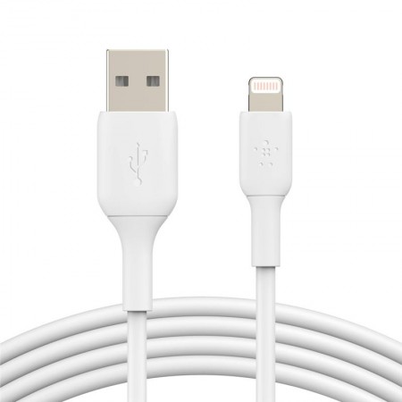 Belkin USB-A - Lightning, PVC[2m, white]