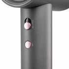 ARDESTO Фен Pink Touch, 1600Вт, 2 швидкості, 3темп.режими, іонізація, дифузор, магнітні насадки, сірий+рожевий