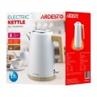 Електрочайник Ardesto EKL-F420WWD, 1.7л, метал, мат, Strix, білий Електрочайник Ardesto EKL-F420WWD, 1.7л, метал, мат, Strix, білий