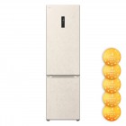 Холодильник LG 277/110 л GC-B509FEPW Бежевий