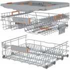 Посудомийна машина Gorenje вбудовувана, 16компл., A+++, 60см, інвертор,Wi-Fi, сенсорн.упр, 3и кошики, білий