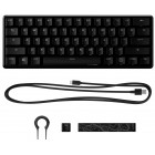 Клавіатура механічна HyperX Alloy Origins 60 61key, Red, USB-A, EN/RU, RGB, чорний