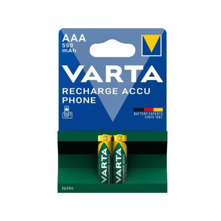 VARTA Акумулятор NI-MH Phone AAA 550 мАг, 2 шт.