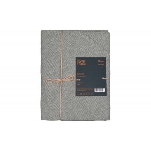 ARDESTO Скатертина Oliver, зелений, D-136см, 100% бавовна