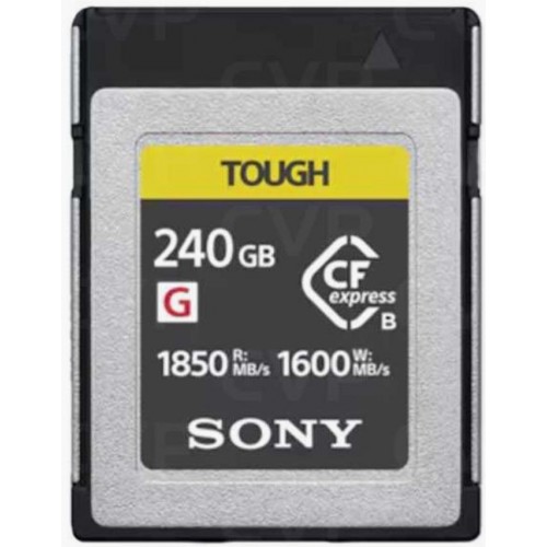 Карта пам'яті Sony CFexpress Type B 240GB Tough (CEBG240T.CE7)