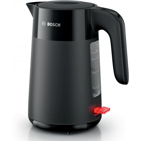 Bosch Електрочайник 1.7л, пластик, чорний