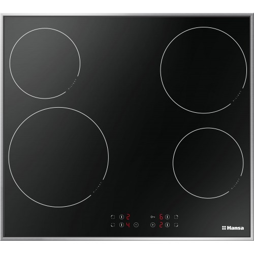 Hansa Варильна поверхня електрична, 57,5см, чорний