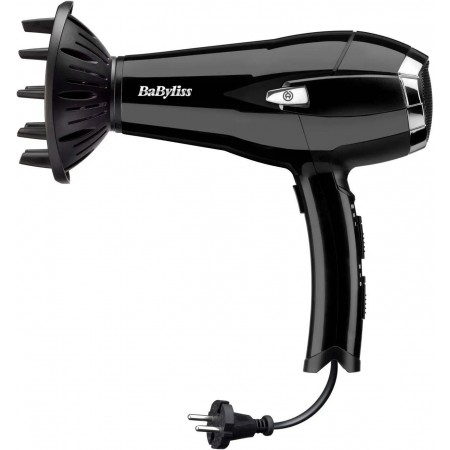 BaByliss Фен, 2000Вт, 3 режими, іоніз-я, хол. обдув, змотка 