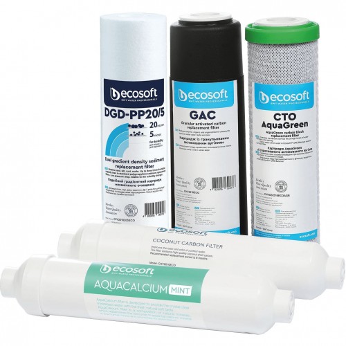 Ecosoft Комплект картриджів P'URE AquaCalcium Ecosoft Комплект картриджів P'URE AquaCalcium