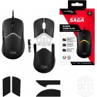 HyperX Миша Pulsefire SAGA, RGB, USB-A, чорний