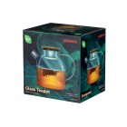 ARDESTO Заварник Midori, 1500мл, боросилікатне скло, бамбук, прозорий