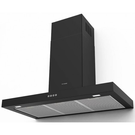 Faber Витяжка Т-подібна, 90см, 1186м3г, Stilo Comfort Bk Mat