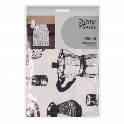 ARDESTO Ранер Kitchen 40х140см, 90% поліестер, 10% бавовна